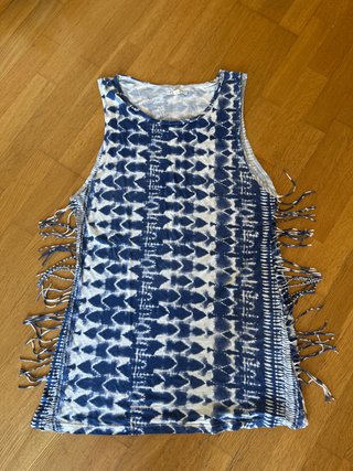 Vestido playero Billabong con flecos Talla L