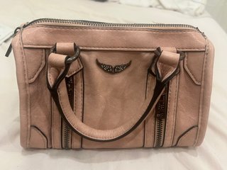 Bolso de mano Zadig & Voltaire rosa mahadahonda
