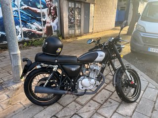 Moto Mash Cafe Racer 125 Negra/Plata