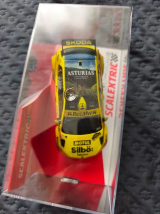 Scalextric Skoda Fabia WRC2 "Cohete" Suárez NUEVO