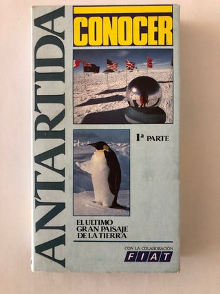 VHS ANTARTIDA. Conocer. El último gran paisaje