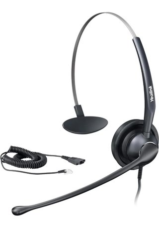 Yealink YHS34 Mono Auricular Teléfono IP