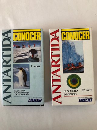 VHS Antártida Conocer 1ª y 2ª Parte