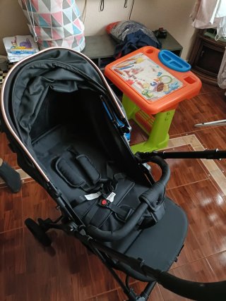 Silla de paseo negra