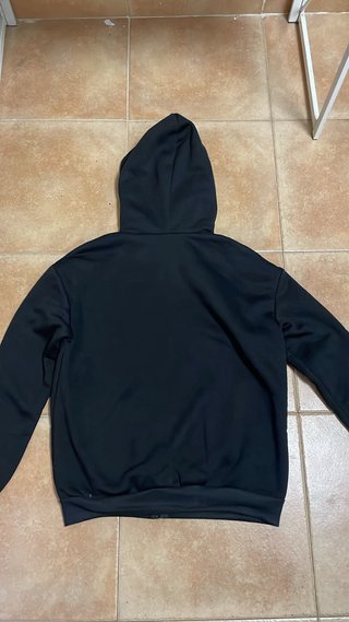 Sudadera Nike Negra con Pasamontañas Talla S