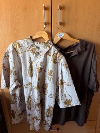 Pack Camisas Manga Corta H&M y Primark