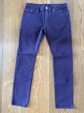 PORTS 1961 – Jeans Uomo vintage taglia 33, viola