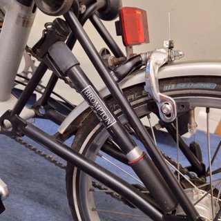 Brompton H3L Plata - Original bici plegable