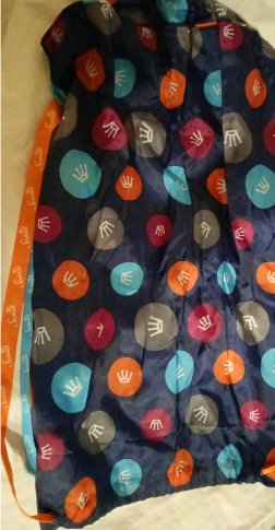 Bolsa mochila impermeable Seville multicolor