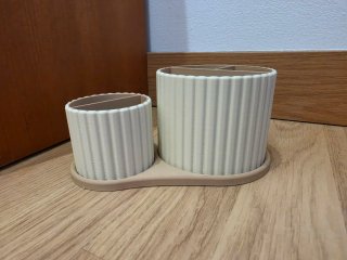 Organizador Maquillaje Modular Cintas 23cm