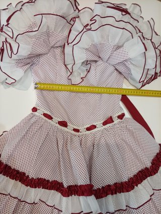 469!Vestido Flamenca 6/8 años