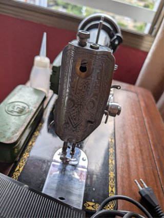 Máquina de coser Sigma antigua