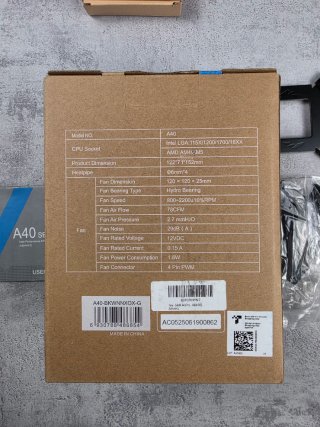 Dissipatore CPU SAMA A40 ad Aria 120mm