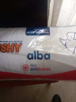 Almohada Alba para cama de 90cm perfecta