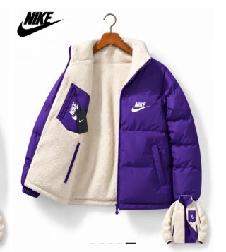 Chaquetón Nike reversible morada nueva 3XL