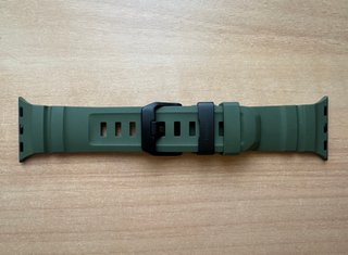 Apple Watch X Nomad 49mm. Rocky Point Band Forest