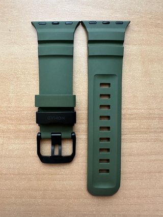 Apple Watch X Nomad 49mm. Rocky Point Band Forest
