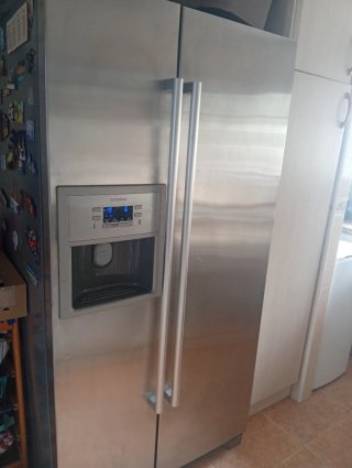 Nevera Americana Siemens Acero Inoxidable