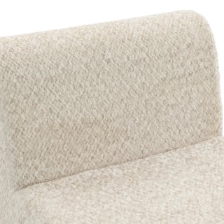 Poltrona girevole beige