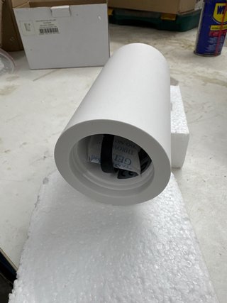 Plafón LED Cerámico 15cm para gu10 Nuevo