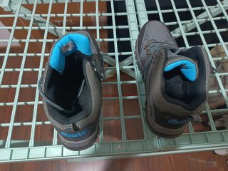 Botas de Montaña Gris y Azul Talla 42