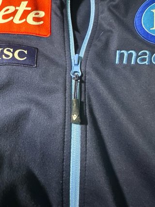 Giacca Tuta Macron SSC Napoli Blu Navy