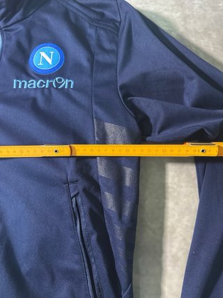 Giacca Tuta Macron SSC Napoli Blu Navy