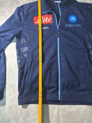 Giacca Tuta Macron SSC Napoli Blu Navy