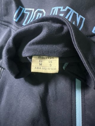 Giacca Tuta Macron SSC Napoli Blu Navy