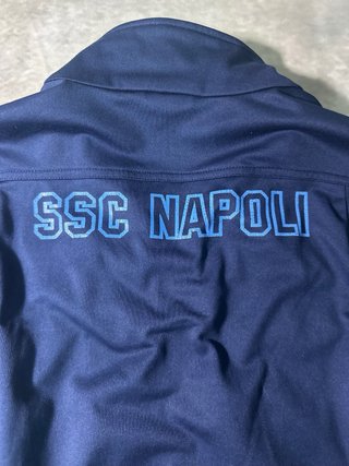 Giacca Tuta Macron SSC Napoli Blu Navy