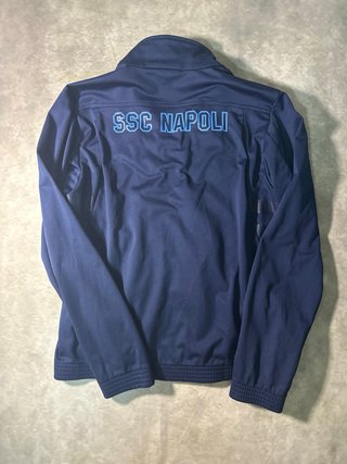 Giacca Tuta Macron SSC Napoli Blu Navy