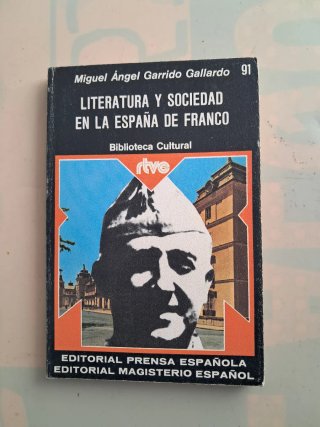 Libro Literatura y Sociedad en la España de Franco