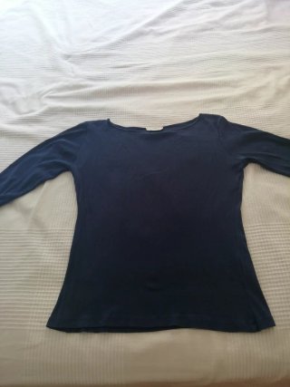 Camiseta ZARA Azul Talla M