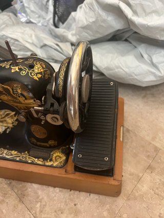 Máquina de Coser Antigua Singer Sphinx