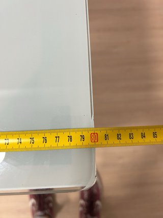 Mesa de Comedor con Sobre de Cristal