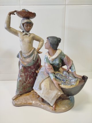 Figura Lladro Pescadoras