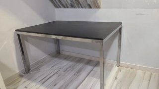 Mesa de Escritorio con Estructura Metálica