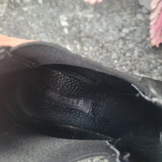 Botines Cuplé de Cuña Negros