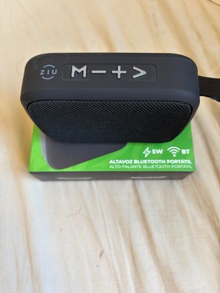 Altavoz Bluetooth Portátil Ziu Negro