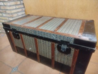 Baúl Decorativo de Madera