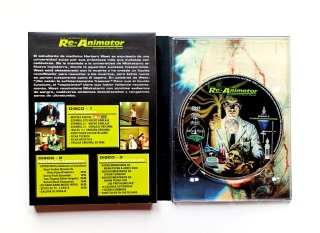 Digipack Re-Animator dvd. Edición remasterizada