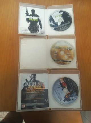 Lote 3 Juegos Acción PS3 - CoD Modern Warfare 2 +