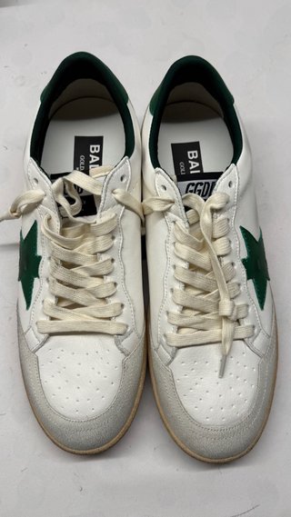 Scarpe Golden Goose bianche e verdi n. 43