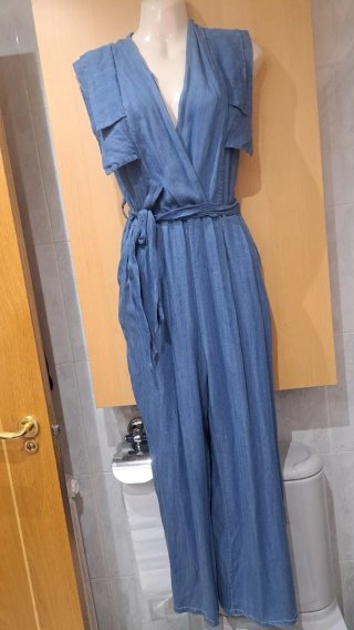 Mono Vaquero Azul Talla Única hasta 40