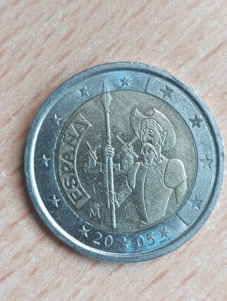 Moneda 2€ Conmemorativa España 2005