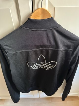 Chaqueta Adidas Negra Tachuelas Talla S