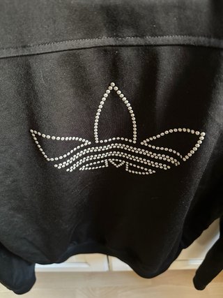 Chaqueta Adidas Negra Tachuelas Talla S