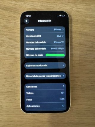 iPhone 12 Blanco - Impecable