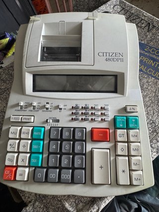 Calculadora Citizen 480DPII