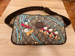 Riñonera Gucci x Disney Donald Duck